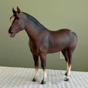 Vintage Breyer Quarter Horse Yearling #101 Liver chestnut (B)